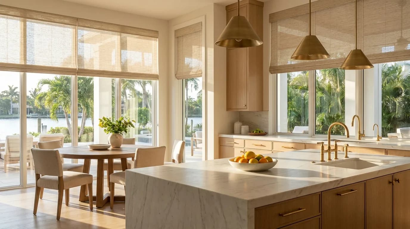 kitchen with roller
