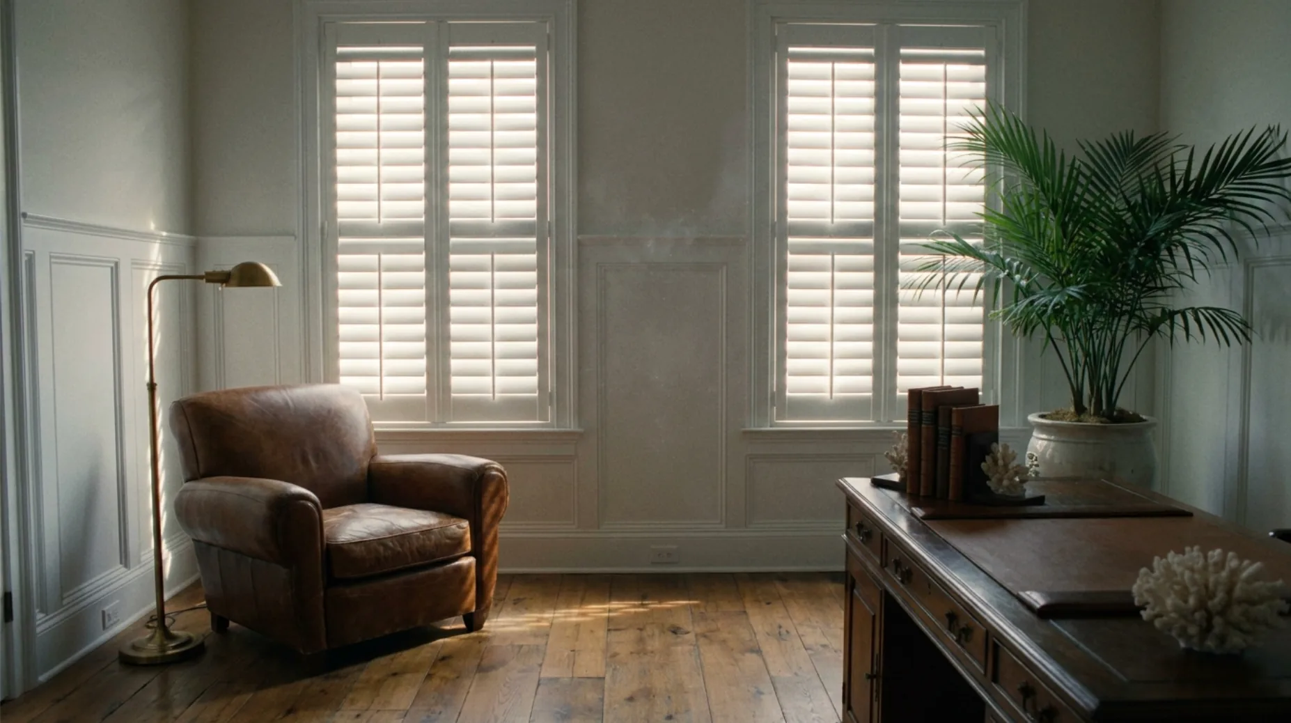 Plantation shutters